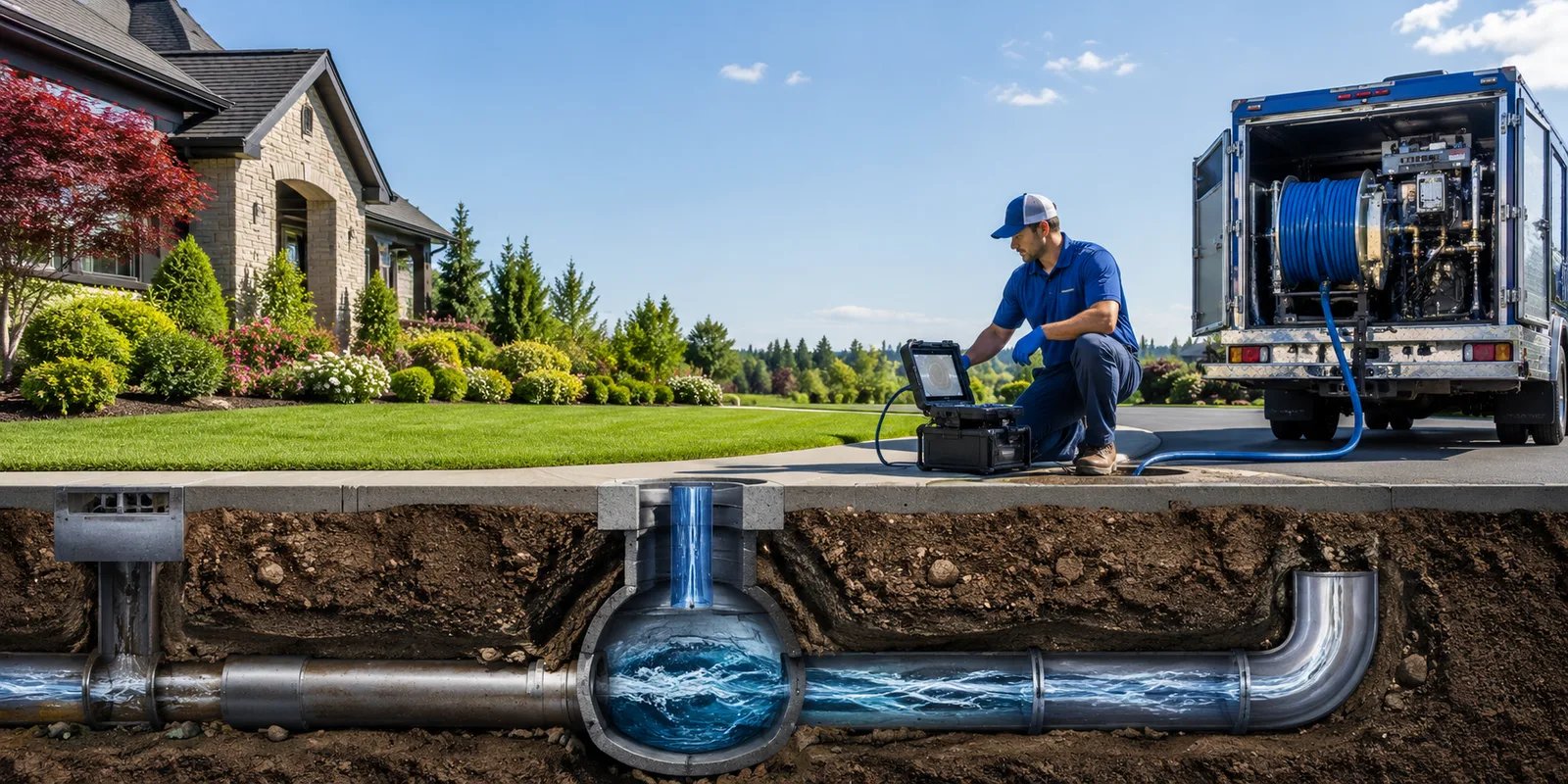 Drainage restoration information for Saxonburg, PA
